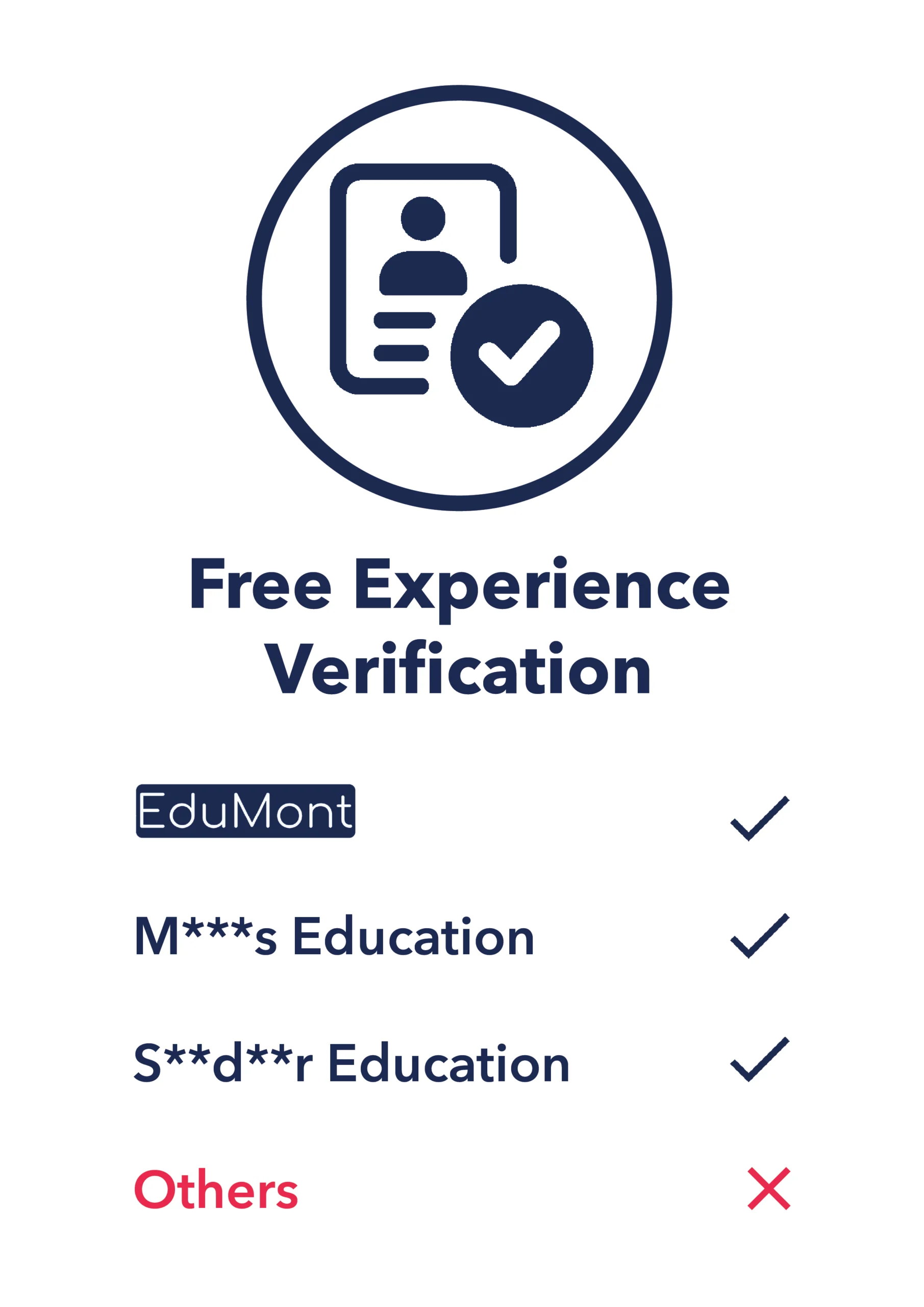 free experience verification