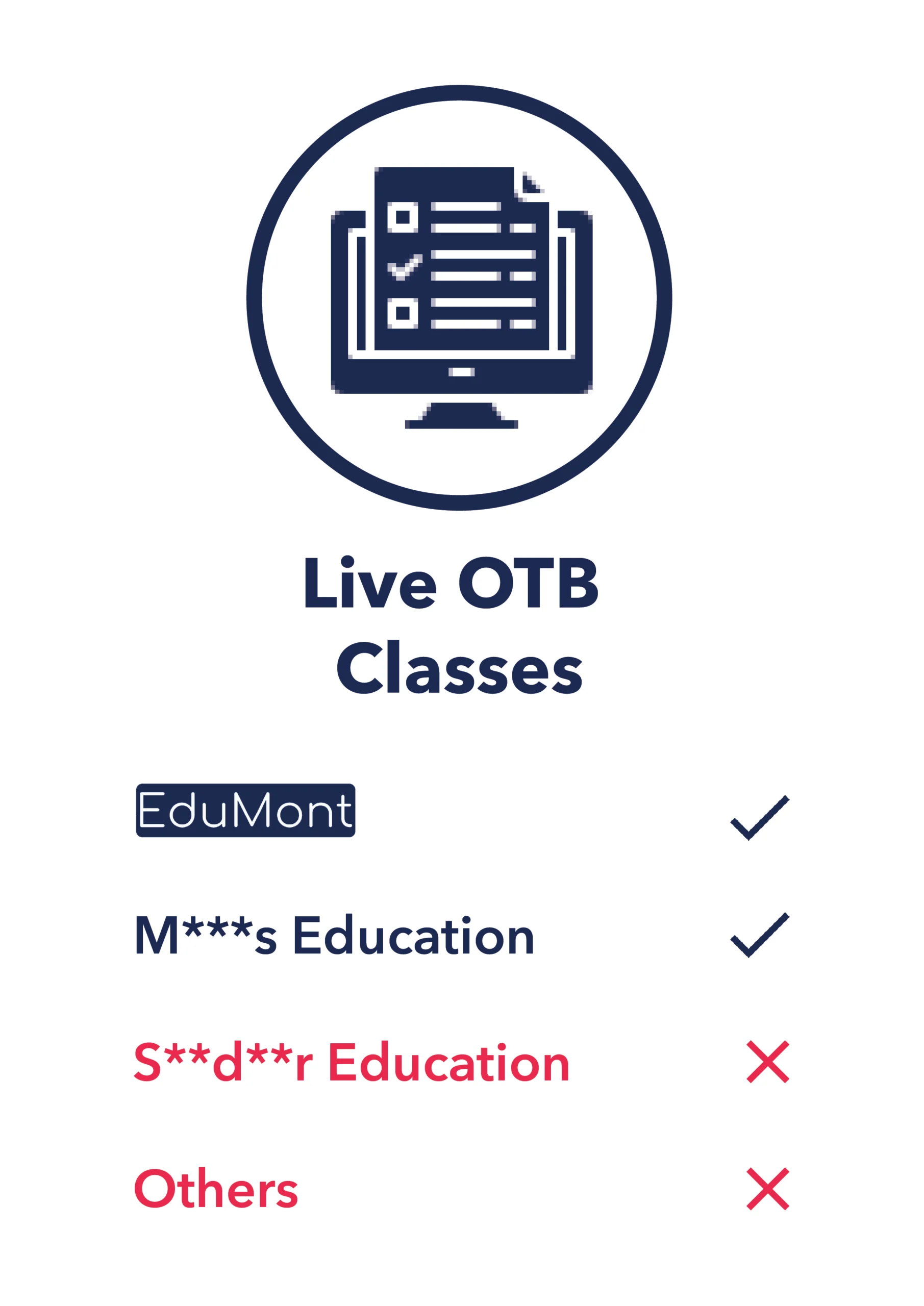 live otb classes