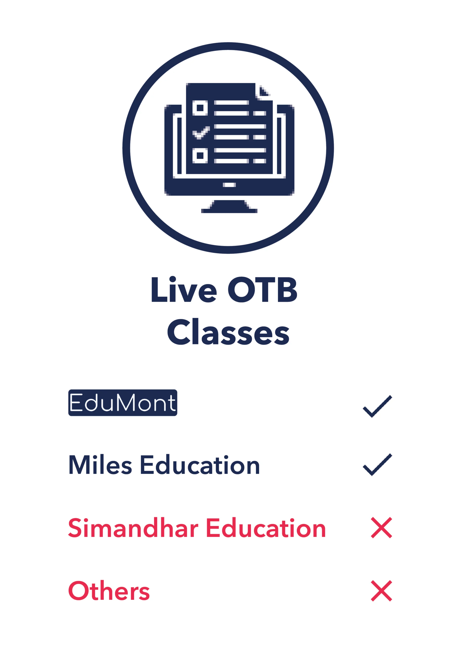 live otb classes