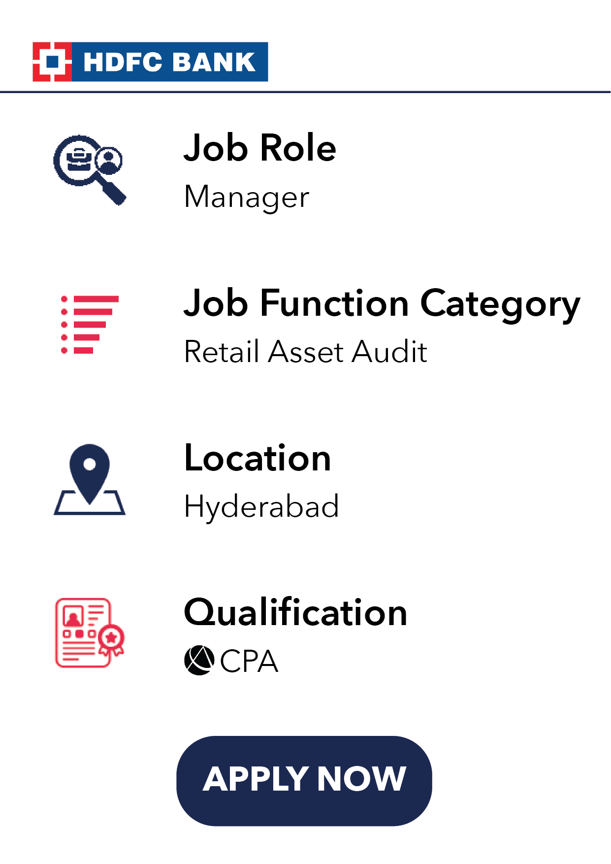 hdfc Jobs- Apply Now